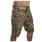 Jueshanzj Açık Hava Şortu Beş Parçalı Pantolon Özel Kuvvetler Askeri Kamuflaj İş Şortu Erkek Taktik Şort, Camouflage, M