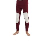 Jueshanzj Alman kadife Termal İç Giyim Erkek, Polar Astarlı Taban Katman Seti erkek termal tayt erkek termal üst termal pantolon, Şarap Kırmızısı Pantolon, 6XL