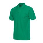 Jueshanzj Erkek Polo Gömlek Kısa Kollu Pamuk Basic Tişört Saf Renk Üstler, koyu yeşil, Aisa M(UK S)