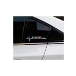 Juke Yan Cam Sticker Oto Kapı 20 Cm X 7 Cm Hologram c63