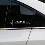 Juke Yan Cam Sticker Oto Kapı Çıkartma Tuning oto 20 cm x 7 cm yazı 307