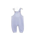 Julayla Cep Detaylı 3 İplik Bebek Salopeti mint 9-12 Ay