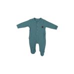 Julayla Erkek Bebek Tulum Yeşil 6-9 AY