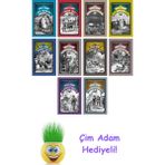 Jules Verne 10 Kitap Seti + Çim Adam Hediye - Hayır