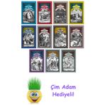 Jules Verne 11 Kitap Seti + Çim Adam Hediye