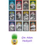 Jules Verne 12 Kitap Seti + Çim Adam Hediye - Hayır