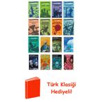 Jules Verne 16 Kitap Seti + Türk Klasiği Hediye