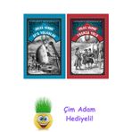 Jules Verne 2 Kitap Seti + Çim Adam Hediye