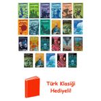 Jules Verne 23 Kitap Seti + Türk Klasiği Hediye