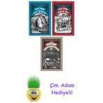 Jules Verne 3 Kitap Seti + Çim Adam Hediye