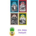 Jules Verne 4 Kitap Seti + Çim Adam Hediye - Hayır