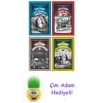 Jules Verne 4 Kitap Seti + Çim Adam Hediye