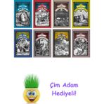Jules Verne 8 Kitap Seti + Çim Adam Hediye - Hayır