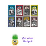 Jules Verne 8 Kitap Seti + Çim Adam Hediye