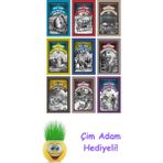 Jules Verne 9 Kitap Seti + Çim Adam Hediye - Hayır