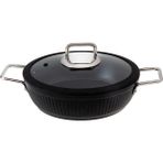 Jumbo 26 cm Dublin Black Basık Tencere