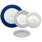 Jumbo 500.02.23.0048 Navy 24 Parça 6 Kişilik Yemek Takımı