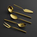 Jumbo 6000 Roller Titanyum Mat Gold 5 Parça Servis Seti - 1 Adet