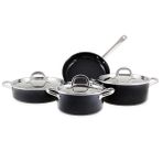 Jumbo 7 Parça Swiss Crystal Black Tencere Seti