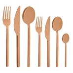 Jumbo 8100 Titanyum Bronz 84 Parça 12 Kişilik Çatal Kaşık Bıçak Takımı