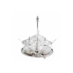 Jumbo Alula Standlı 3'lü 16.5x16.5x18.5 cm Baharat Seti