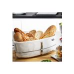Jumbo GF.33661 Gefu Oval Beyaz Ekmek Sepeti