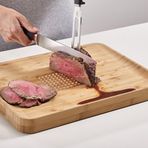 Jumbo Joseph & Joseph 60004 Cut&Carve Plus Kırmızı Büyük Kesme Tahtası