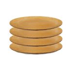 Jumbo Koziol 4'lü Kahverengi 26 cm Tabak