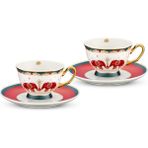 Jumbo Magic 200 2'li Kahve Fincan Takımı - Renkli - 90 ml