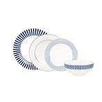 Jumbo Royal Blue Colors 24 Parça 6 Kişilik Yemek Takımı
