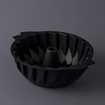 Jumbo Shark Swiss Black Yuvarlak Kek Kalıbı - 1 Adet
