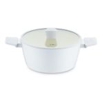 Jumbo Swiss Crystal Light Grey 24 cm Derin Tencere