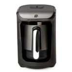 Jumbo x Homend Joy 1884H Antrasit Inox Sütlü İçecek Hazırlama Fonskiyonlu Türk Kahve Makinesi