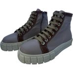Jumer Hakiki Krem Deri Poli Taban Kadın Yarım Bot