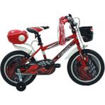 Jump 16" Jant Vitessiz V-fren Çocuk Bisikleti Kırmızı