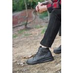 Jump 16309 Yüksek Bilekli Siyah Erkek Sneaker Günlük Spor Ayakkabı