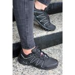 Jump 17641/H Erkek Sneaker Günlük Spor Ayakkabı Siyah Mavi