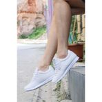 Jump 22211 Beyaz Cilt Kadın Sneaker Günlük Spor Ayakkabı, Beyaz Cilt, 38