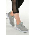 Jump 24937 Gri Kadın Spor Ayakkabı