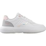 Jump 26821 Kadın Anatomik Beyaz Pembe Salmon Sneaker 36/40 Hafif ve Dayanıklı Tabanlı Spor Ayakkabı - Beyaz - Pembe