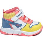 Jump 27824 Beyaz Mavi Pembe Sarı Unisex Çocuk Spor Ayakkabı