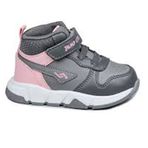 Jump 27824 Gri Somon Pembe Kız Çocuk Spor Ayakkabı