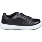 Jump 28054 Siyah - Beyaz Kadın Sneaker Günlük Spor Ayakkabı - Black And White