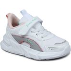 Jump 28123 Beyaz Gri Somon Pembe Kız Çocuk Spor Ayakkabı