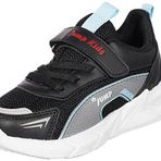 Jump 28123 Siyah Mavi Koyu Gri Unisex Çocuk Spor Ayakkabı