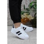 Jump 28787 Anatomik Orjinal Ürün Rahat Sneaker Spor Ayakkabı - Siyah - Beyaz