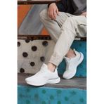 Jump 29578 Beyaz Günlük Kullanıma Uygun Erkek Yürüyüş ve Sneaker Spor Ayakkabı.