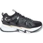 Jump 29942 Siyah - Bej Kadın Sneaker Günlük Spor Ayakkabı