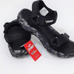 Jump 30066 Siyah Cırtlı Rahat Erkek Çocuk Sandalet