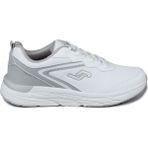 Jump Beyaz - Açık Gri Erkek Sneaker Günlük Spor Ayakkabı 28037